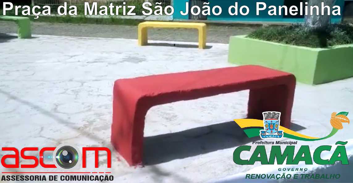 Prefeitura realiza decorações nas Pracinhas para ambiente de lazer